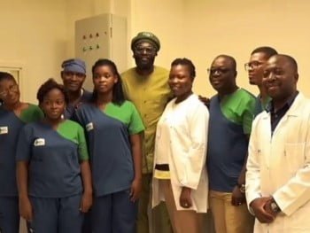 Dogta-Lafiè Emmanuel Adébayor voit grand pour l'hôpital de référence du Togo