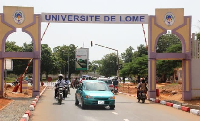 L’Université de Lomé classée par les meilleures universités en Afrique
