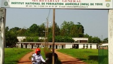 INFA de Tové, concours d'entrée, Togo