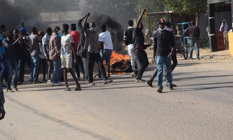 Manifestations, militaire français, Tchad