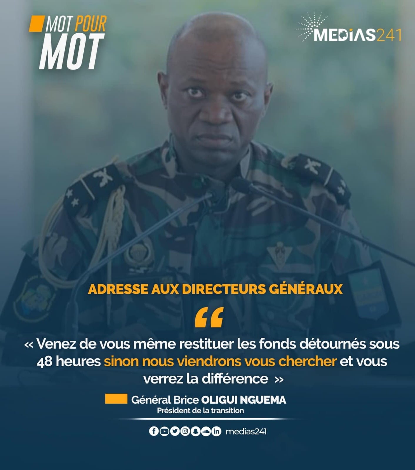 directeurs généraux, fonds, Gabon