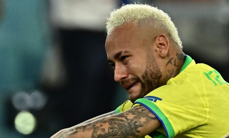 Blessé, Neymar
