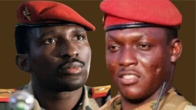 Les capitaines Thomas Sankara et Ibrahim Traore