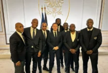 Emmanuel Adebayor et les stars du foot africain