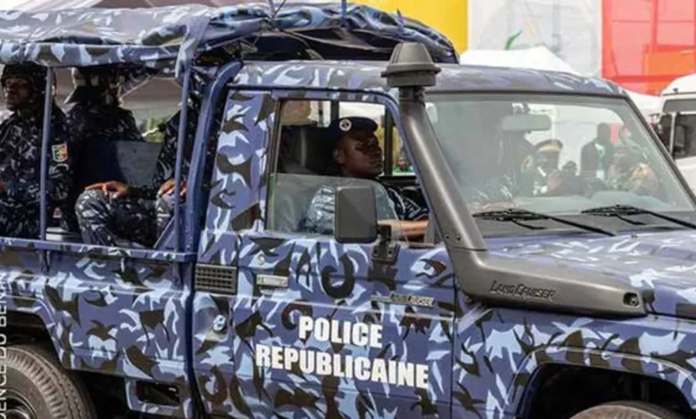 Véhicule de la police républicaine béninoise