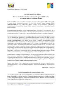 Mandat d’arrêt international contre l’ex-président centrafricain François Bozizé