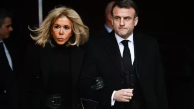 Emmanuel et Brigitte Macron