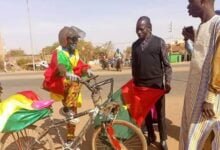 Frédéric Kaboré cycliste burkinabè Russie