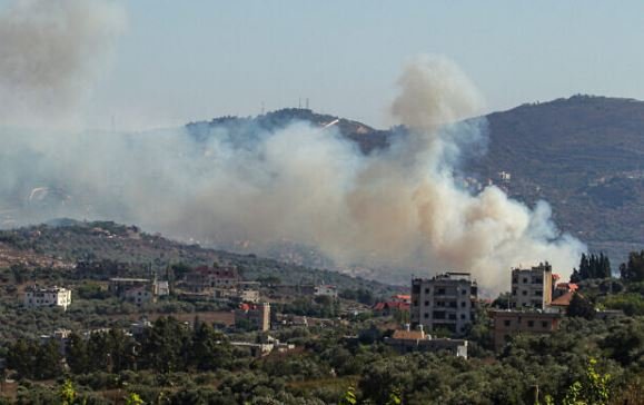 l'armée israélienne bombarde beyrouth