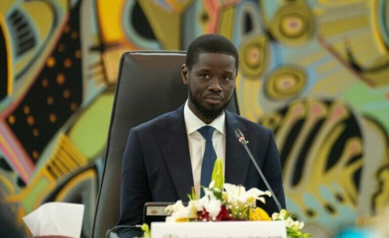 Diomaye Faye président sénégalais