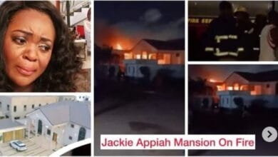 La maison de Jackie Appiah ravagé par un incendie