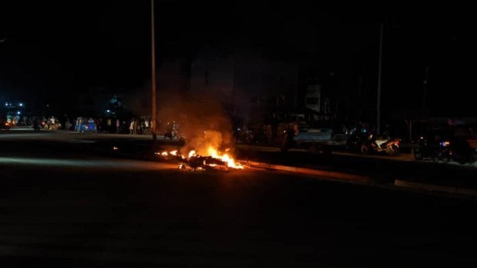 Togo Une moto transportant de l’essence frelatée prend feu le conducteur brûlé