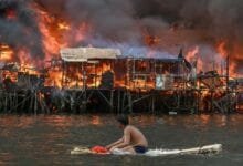 Philippines: un incendie ravage la capitale Manille