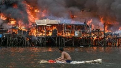 Philippines: un incendie ravage la capitale Manille