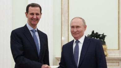 Bachar al-assad et poutine russie