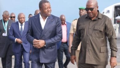 John Dramani Mahama Togo Faure Gnassingbé