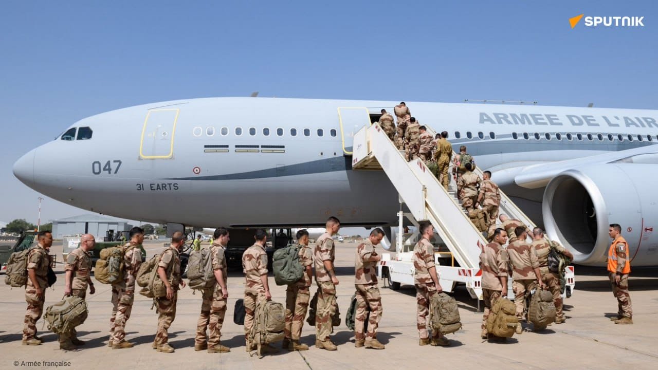 Voici les premières images des soldats français quittant le Tchad