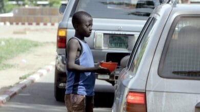 mendicité dans les rues de lomé