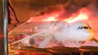 Corée du Sud : Un Airbus prend feu à l'aéroport de Gimhae avec 176 personnes à bord