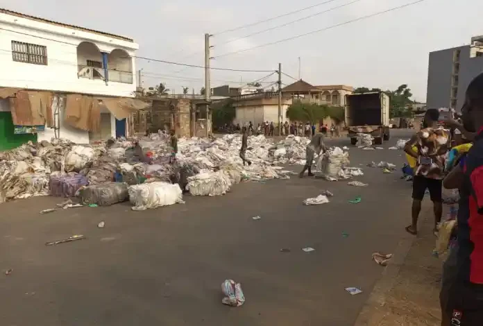 Agoè : un camion se renverse et fait plusieurs victimes