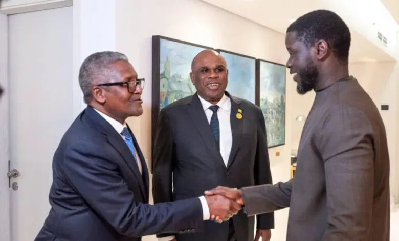 Dangote Diomaye Faye Sénégal