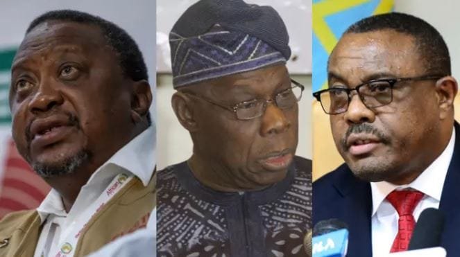 Kenyatta Obasanjo Desalegn en RDC