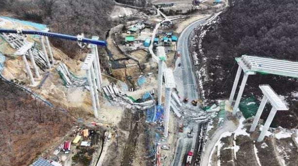 Effondrement d’un pont en Corée du Sud