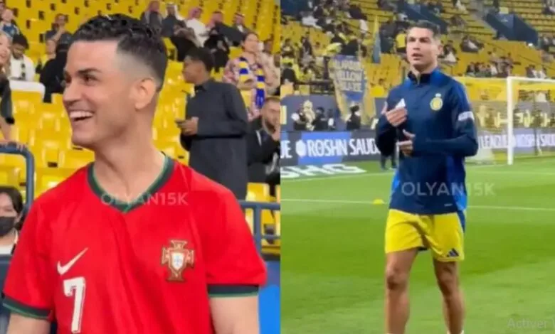 Cristiano Ronaldo Al-Shabab sosie