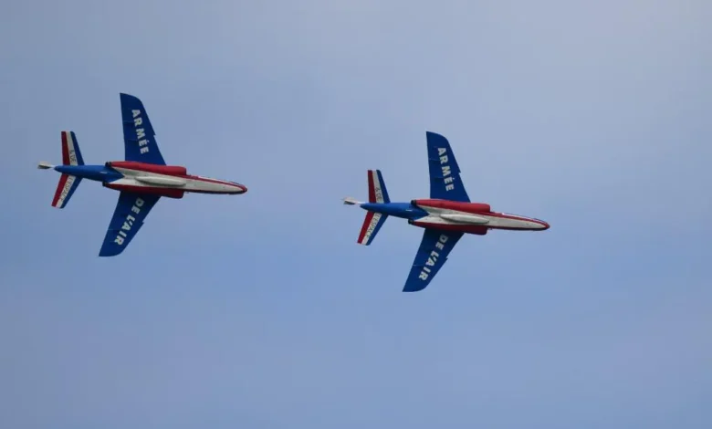 Deux avions de la Patrouille de France sont entrés en collision