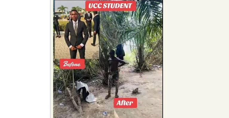 Ghana un ancien étudiant prometteur piégé par la toxicomanie