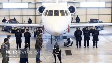 Giti Mousavi Record du monde avion déplacé