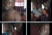 Un homme surpris en flagrant délit avec une femme enceinte