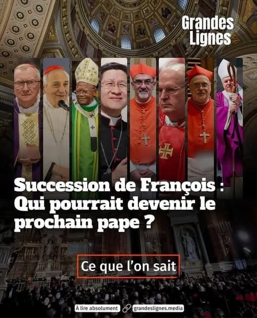 Les cardinaux pressentis pour devenir le prochain pape